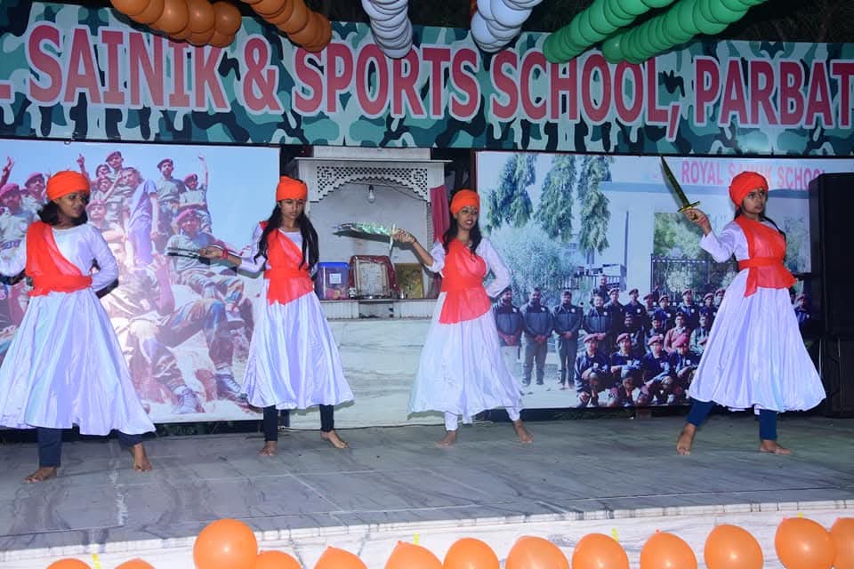 Royal Sainik School Parbatsar campus with modern classrooms and disciplined environment