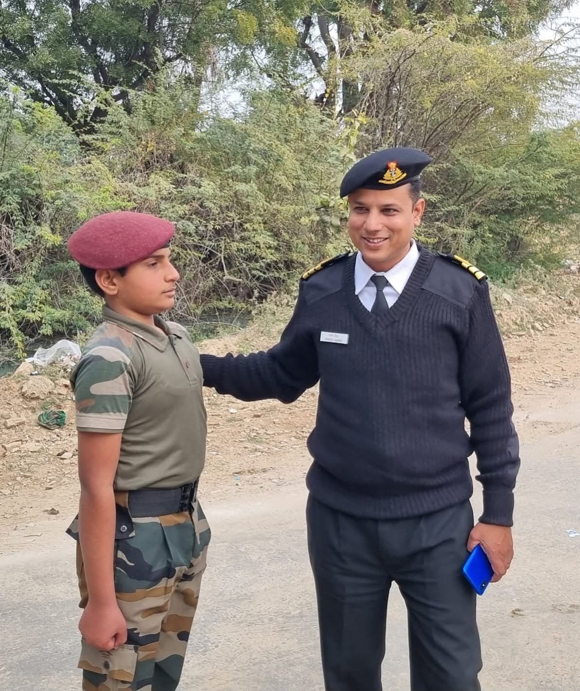 Smart classroom setup promoting digital education at Royal Sainik School Parbatsar