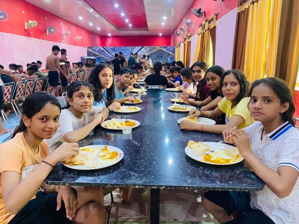 Smart classroom setup promoting digital education at Royal Sainik School Parbatsar